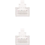 Nanocable Cable de Red RJ45 Cat5e U/UTP 10m Blanco